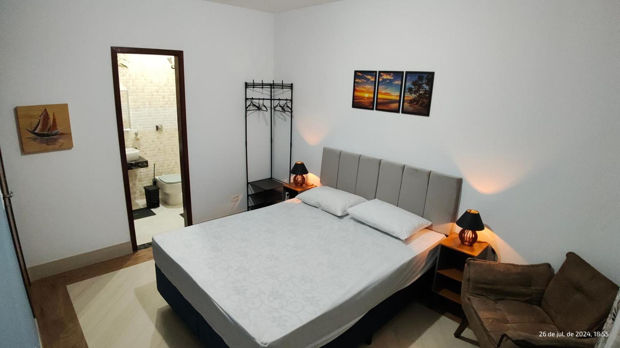Suite Coqueiro Casamar Hospedagem Бертиога Экстерьер фото